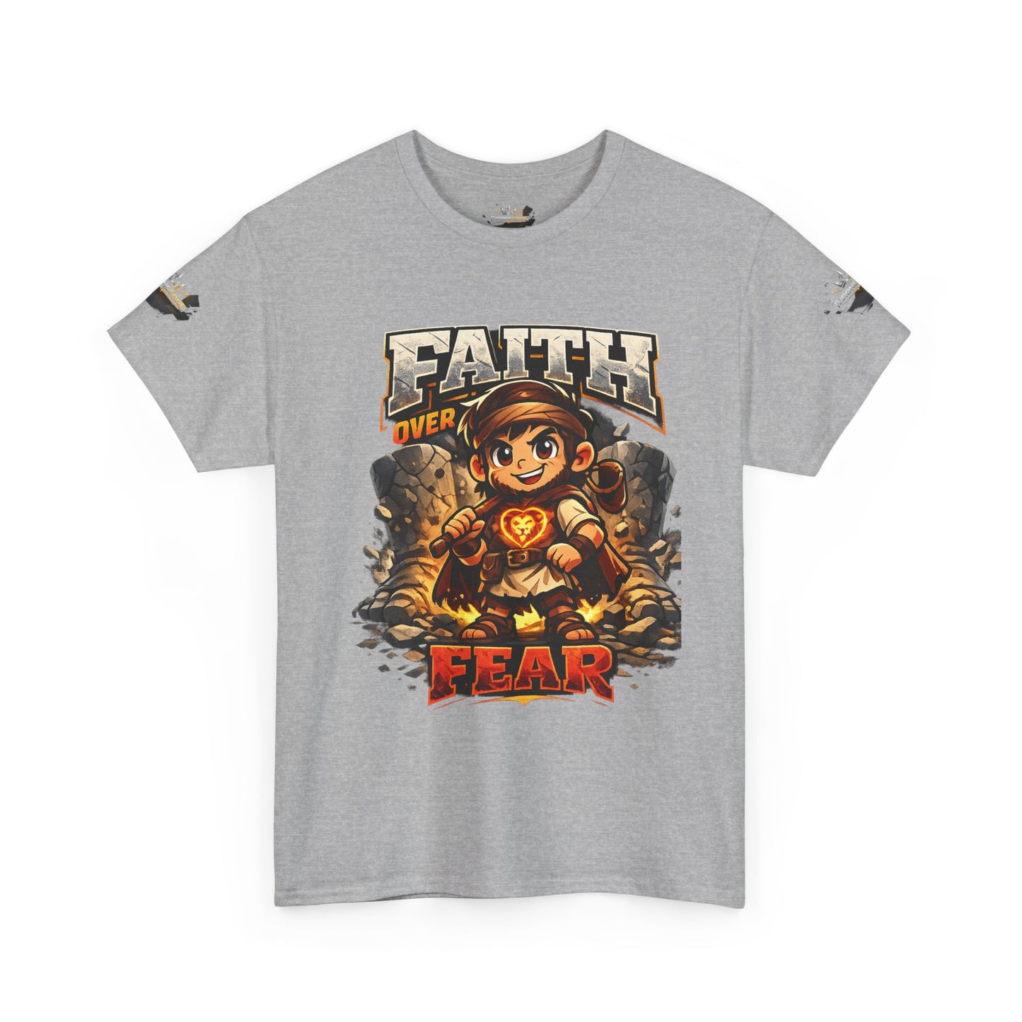 Faith Over Fear T‑Shirt — Christian Inspirational Graphic Tee