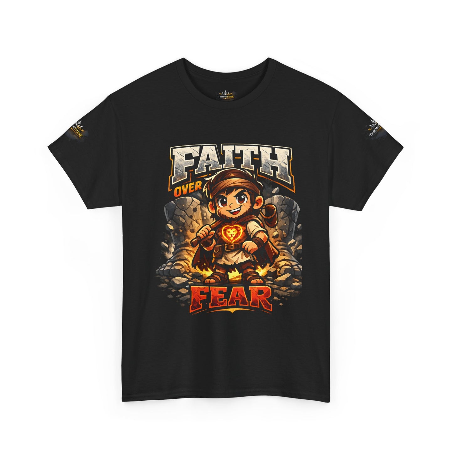 Faith Over Fear T‑Shirt — Christian Inspirational Graphic Tee