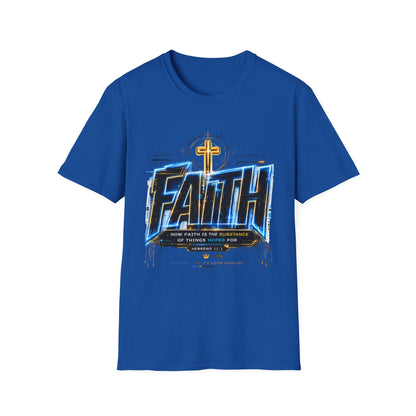 Faith Cross T‑Shirt — Bold Christian Graphic Tee