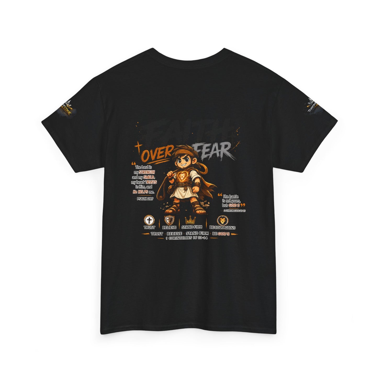 Faith Over Fear T‑Shirt — Christian Inspirational Graphic Tee