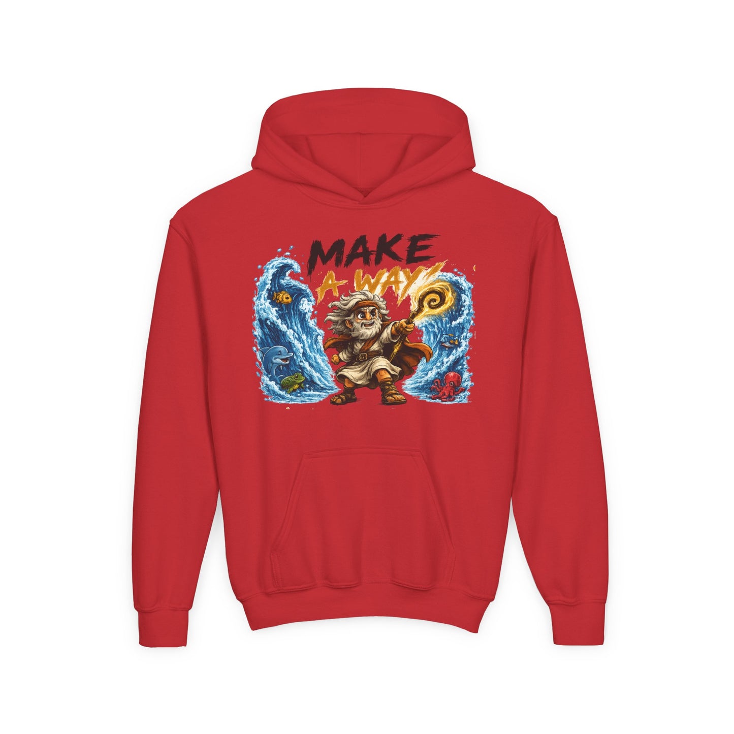 Youth Heavy Blend Hooded Sweatshirt