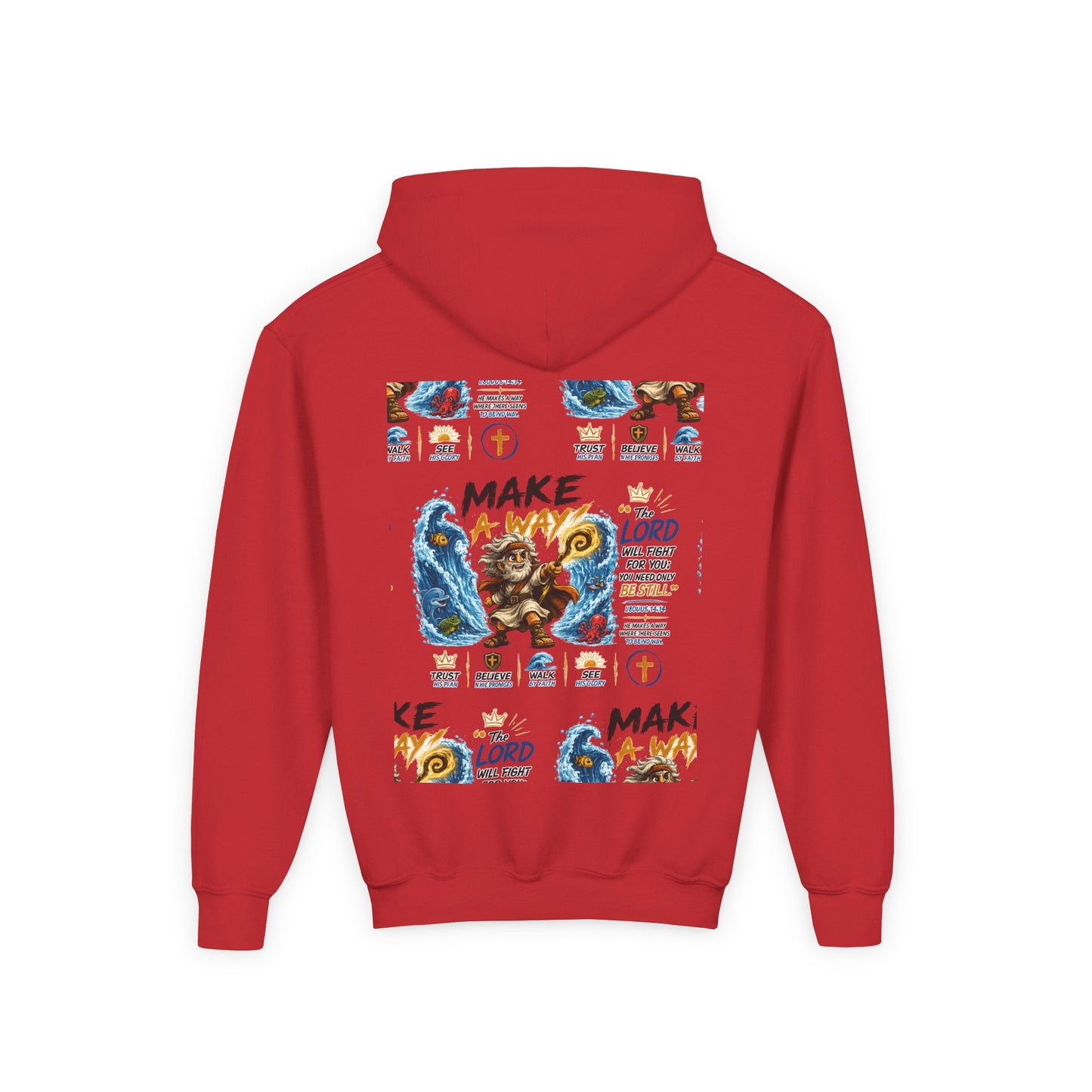 Youth Heavy Blend Hooded Sweatshirt