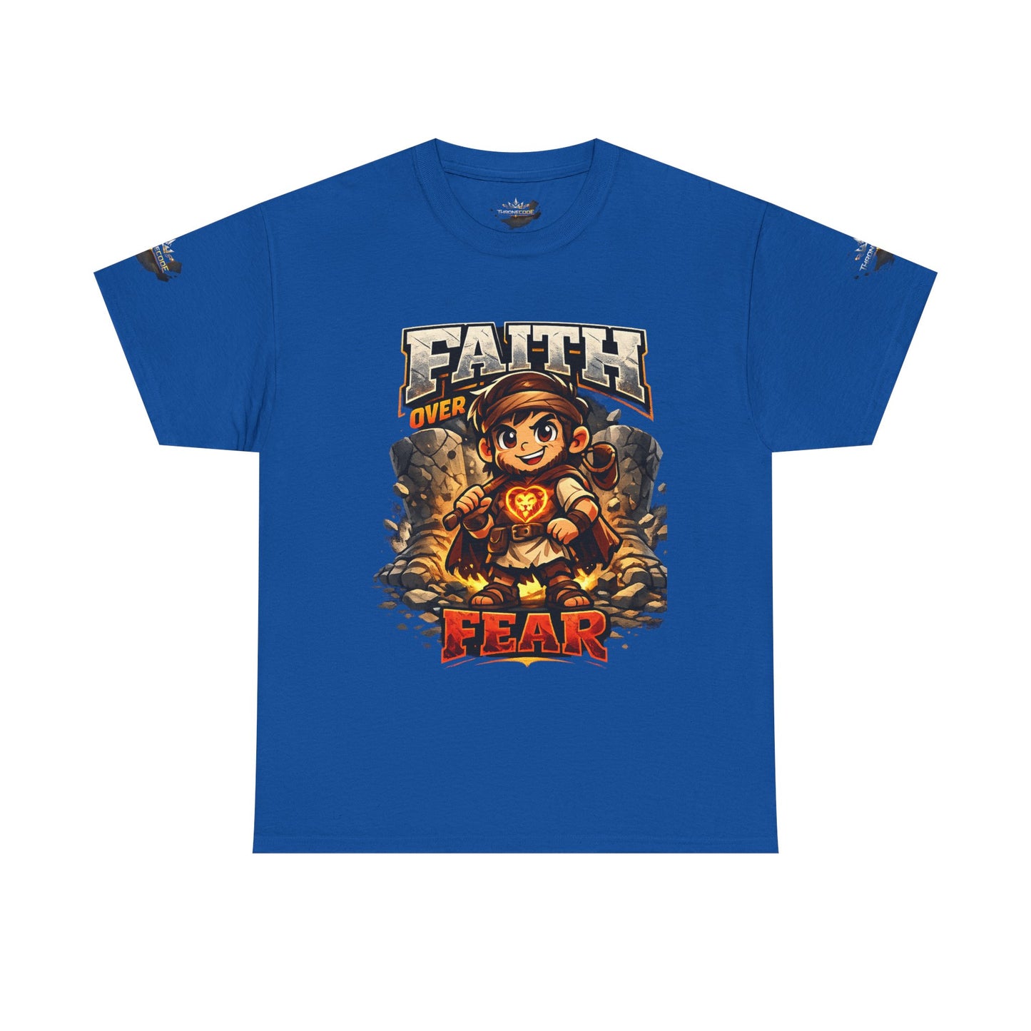 Faith Over Fear T‑Shirt — Christian Inspirational Graphic Tee