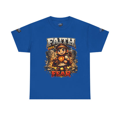 Faith Over Fear T‑Shirt — Christian Inspirational Graphic Tee