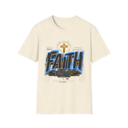 Faith Cross T‑Shirt — Bold Christian Graphic Tee