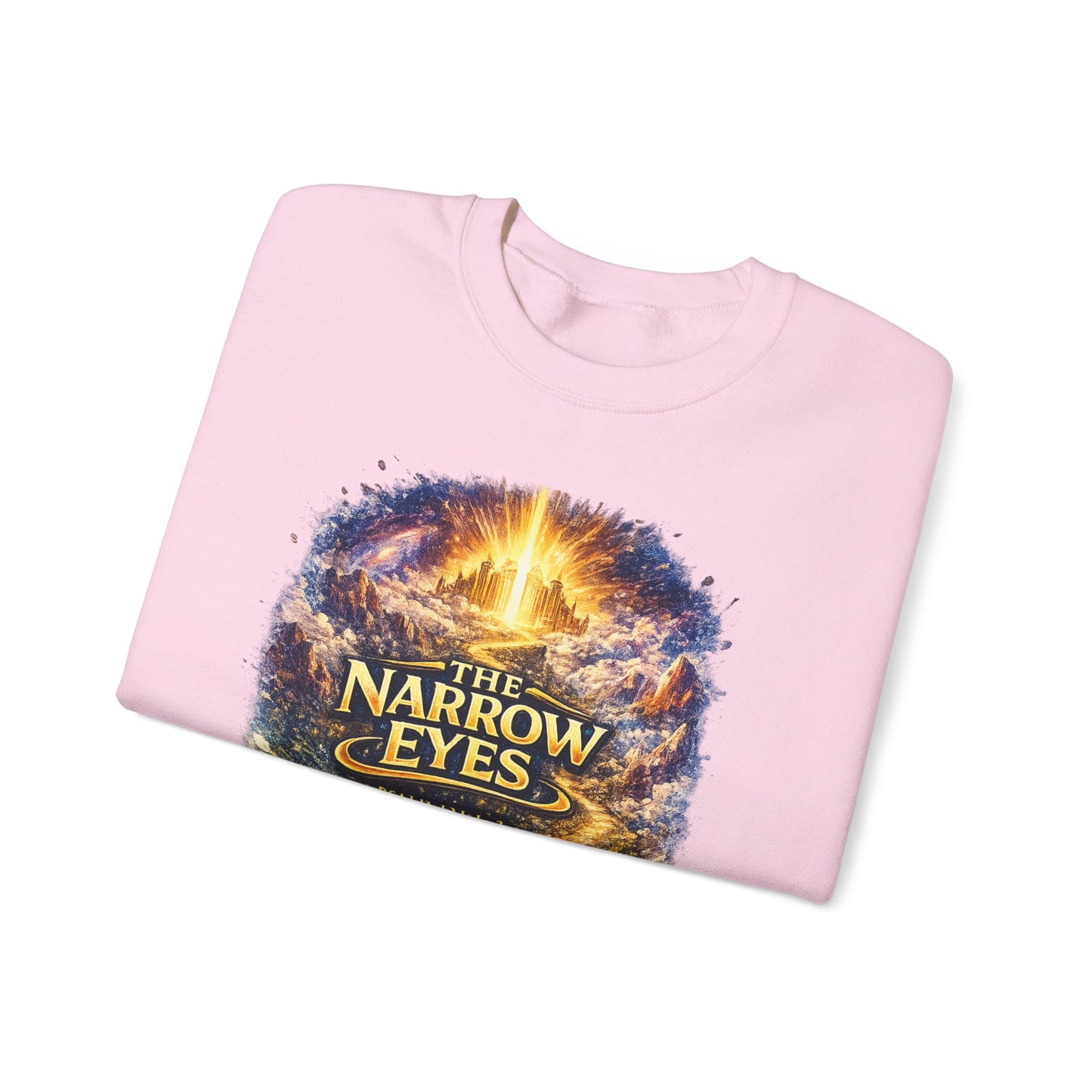 The Narrow Eyes Fantasy Crewneck Sweatshirt – Epic Adventure Graphic Pullover