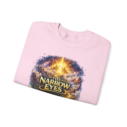 The Narrow Eyes Fantasy Crewneck Sweatshirt – Epic Adventure Graphic Pullover