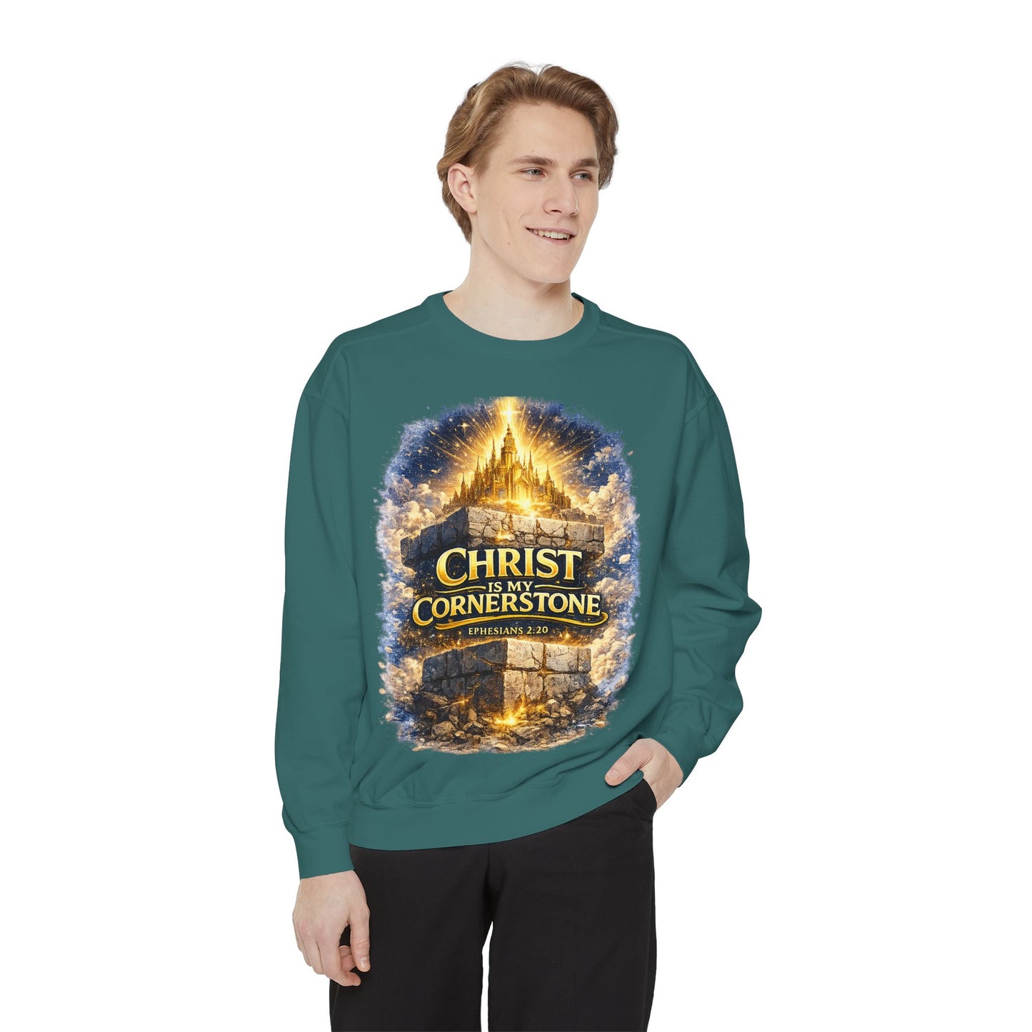Christ the Cornerstone/ Church Crewneck