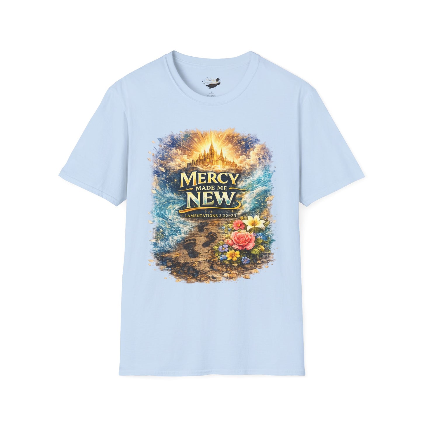 Mercy Made Me New T-Shirt — Inspirational Christian Faith Tee