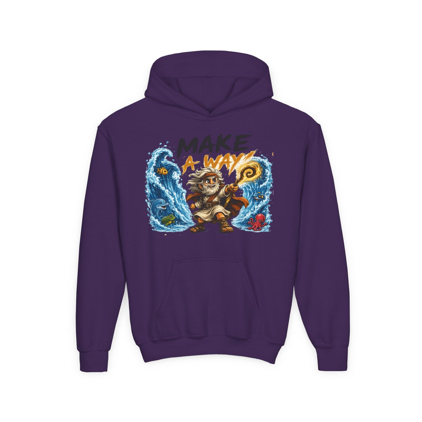 Youth Heavy Blend Hooded Sweatshirt