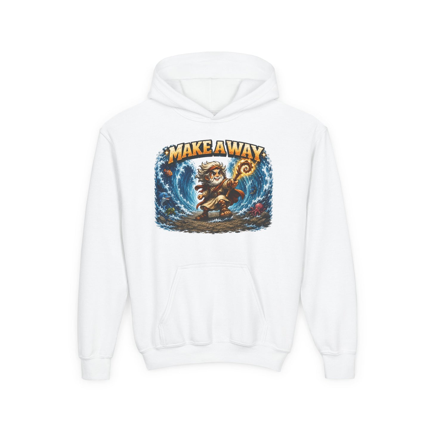 Youth Heavy Blend Hooded Sweatshirt
