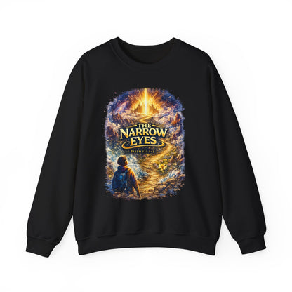 The Narrow Eyes Fantasy Crewneck Sweatshirt – Epic Adventure Graphic Pullover