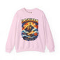 Unshaken Lighthouse Crewneck Sweatshirt — Inspirational Nautical Graphic