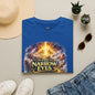 The Narrow Eyes Fantasy T-Shirt — Epic Castle & Mystical Path Graphic Tee