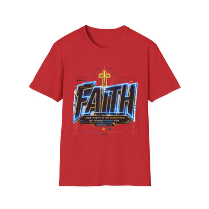 Faith Cross T‑Shirt — Bold Christian Graphic Tee