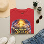 The Narrow Eyes Fantasy T-Shirt — Epic Castle & Mystical Path Graphic Tee