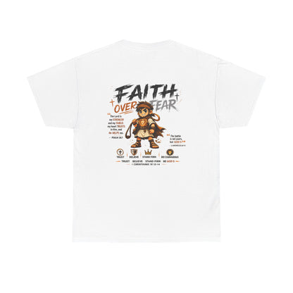 Faith Over Fear T‑Shirt — Christian Inspirational Graphic Tee