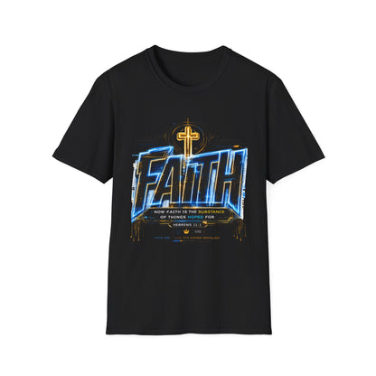 Faith Cross T‑Shirt — Bold Christian Graphic Tee