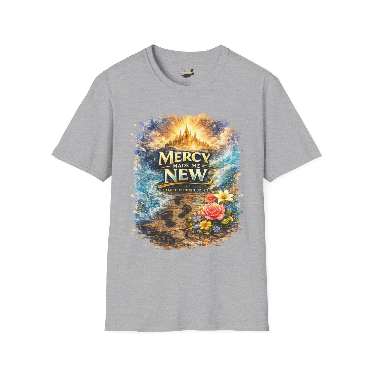 Mercy Made Me New T-Shirt — Inspirational Christian Faith Tee