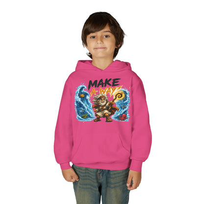 Youth Heavy Blend Hooded Sweatshirt