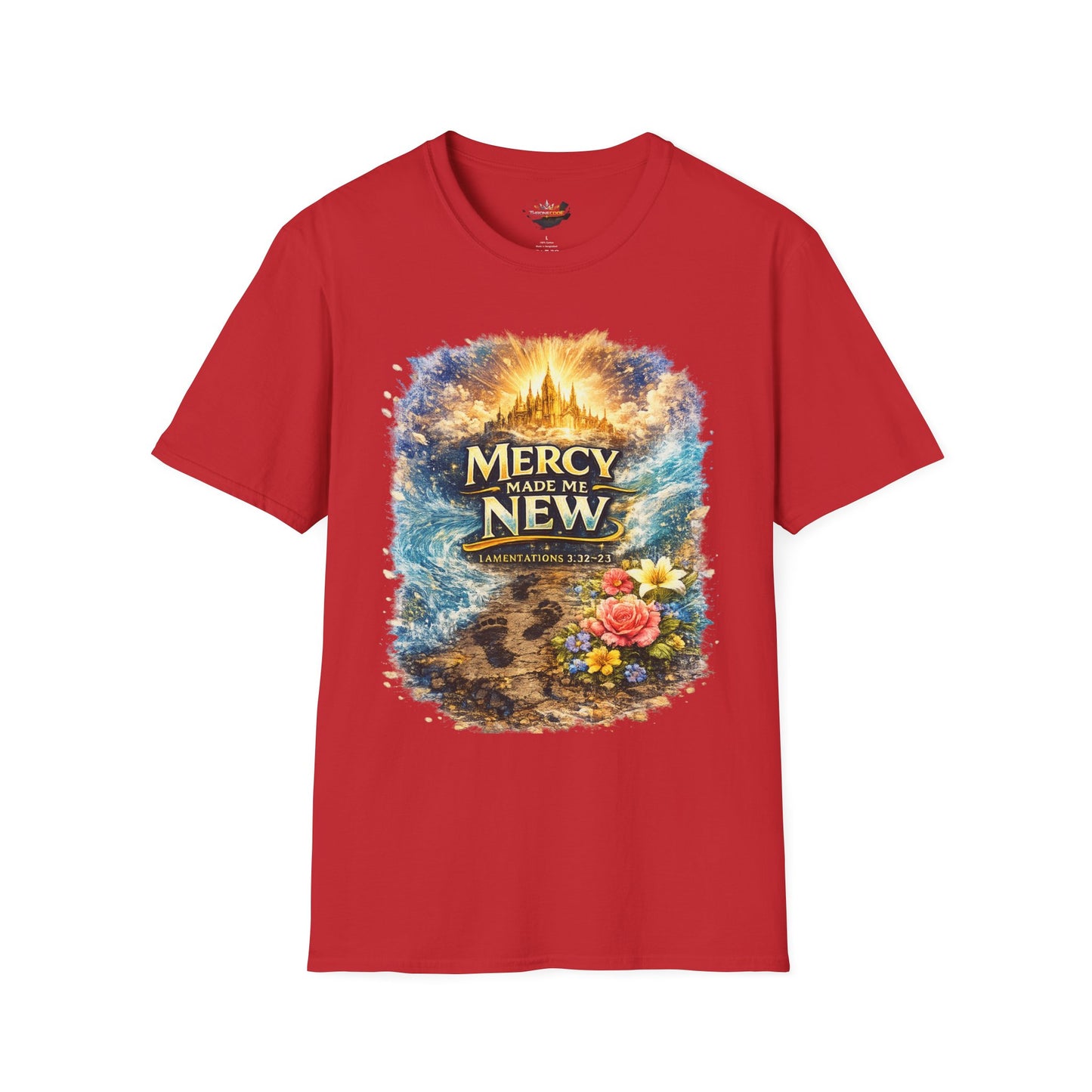 Mercy Made Me New T-Shirt — Inspirational Christian Faith Tee